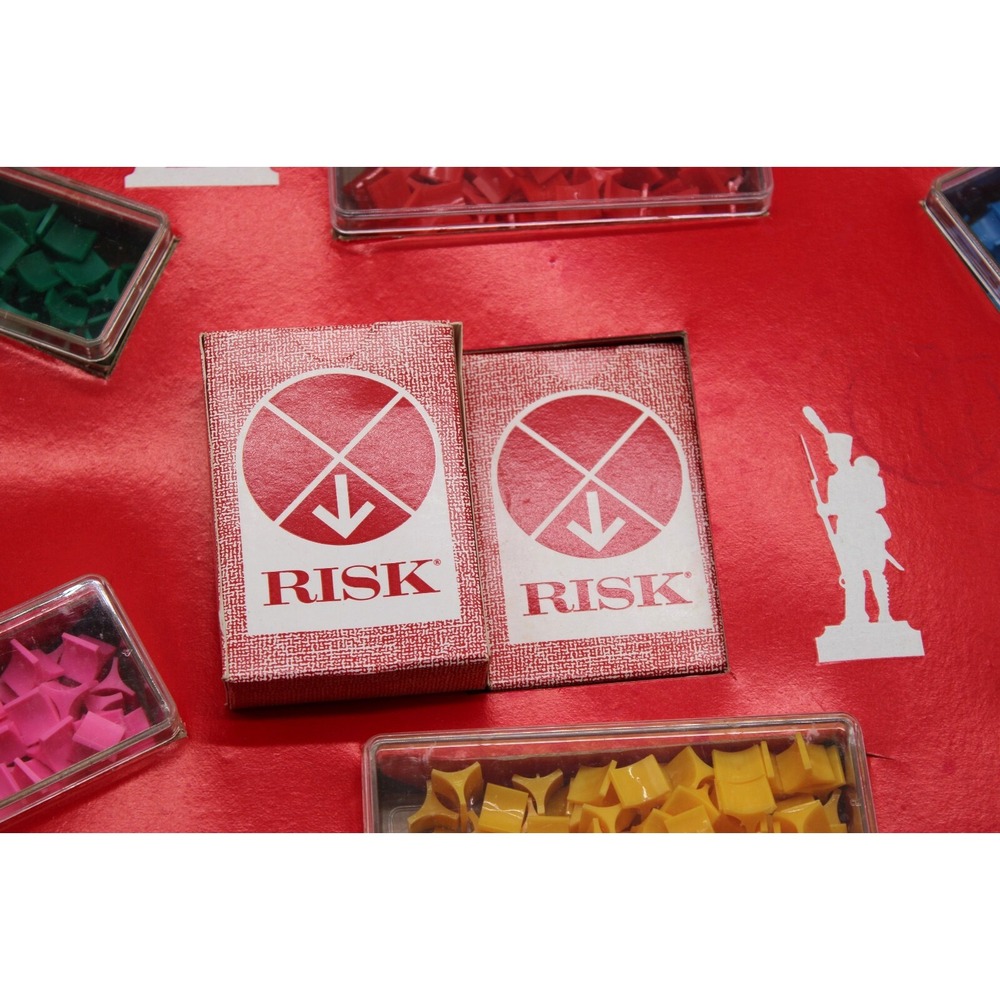 Vintage RISK Continental Board Game 1968 by Parker Brothers (no instructions) - Picture 6 of 11